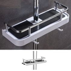 Casavibe Odkládací sprchová polička maximalizuje úložný prostor v koupelně, Maximalizujte sprchový prostor, Odolná koupelnová polička