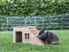 Kerbl Domeček pro králíky s rampou 50x25x25 cm