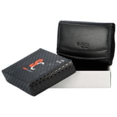 Sanchez Casual Luxusní dámská kožená peněženka Skope, černá