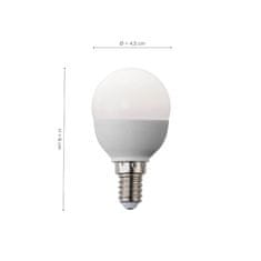 PAUL NEUHAUS LEUCHTEN DIRECT LED kapková žárovka E14, RGBW, 3,5W, 200 lm RGB plus 3000K LD 08116