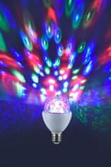PAUL NEUHAUS LEUCHTEN DIREKT is JUST LIGHT LED párty světlo, žárovka E27, zrcadlový efekt RGB