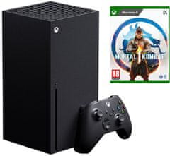Microsoft Xbox Series X, 1TB, černá + Mortal Kombat 1