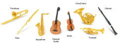 Safari Ltd. Tuba - Hudební nástroje