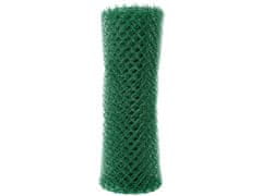 Čtyřhranné pletivo Zn+PVC (s ND) - výška 100 cm, zelená, 25 m