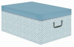 Compactor Nordic skládací úložná krabice - karton, světle modrá