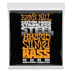Ernie Ball 2843 Stainless Steel Hybrid Slinky Bass .045 - .105 - basové struny