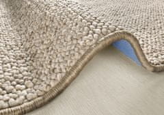 BT Carpet Ložnicová sada Wolly 102842 Beige Brown (Rozměry koberců 2 díly: 67x140, 67x250)