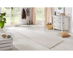 BT Carpet Běhoun Nature 103531 creme white – na ven i na doma 80x150