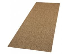 BT Carpet Běhoun Nature 103530 Hnědý – na ven i na doma 80x250