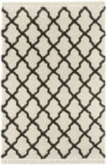 Mint Rugs AKCE: 80x200 cm Kusový koberec Desiré 103328 Creme Schwarz 80x200