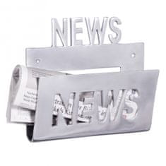 Bruxxi Nástěnný stojan na časopisy News, 30 cm