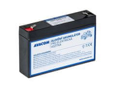 Avacom Náhradní baterie (olověný akumulátor) 6V 7Ah do vozítka Peg Pérego F1