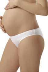 ITALIAN FASHION Těhotenské kalhotky Mama mini white, bílá, XL