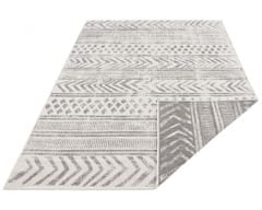 NORTHRUGS Kusový koberec Twin Supreme 103862 Biri Grey/Cream – na ven i na doma 80x150