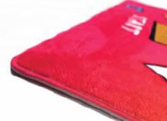 BO-MA Protiskluzový kusový koberec Skákací panák růžový 110x160