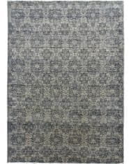 Diamond Carpets Ručně vázaný kusový koberec Diamond DC-JK 1 SILVER/BLACK 120x170