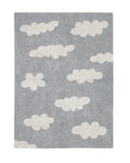 Lorena Canals Přírodní koberec, ručně tkaný Clouds Grey 120x160
