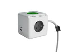 PowerCube Extended USB Wireless Charger A+C, šedá, 8719186024190