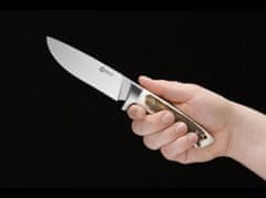 Böker Arbolito 02BA351H Hunter Stag lovecký nůž 12 cm, paroh, kožené pouzdro