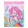 Fantasy Model Sada-Omalovánky, kreativní sada , Mořská panna, třpytivé fólie