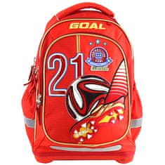 Goal Školní batoh Target, 3D , barva červená