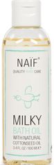 NAIF Mléčný koupelový olej 100 ml