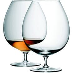 LSA International LSA Bar sklenice na brandy 900ml, set 2ks, Handmade