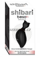 Shibari Beso Black / vibrační stimulátor