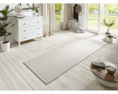 BT Carpet AKCE: 80x450 cm Běhoun Nature 104270 Ivory – na ven i na doma 80x450