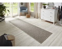 BT Carpet Běhoun Nature 104261 Cream/Multicolor – na ven i na doma 80x150