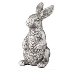 Lene Bjerre Stojící králík SERAFINA stříbrný 11cm