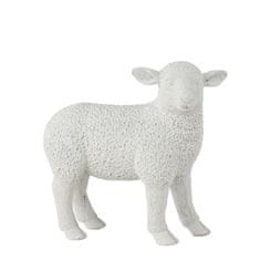 Lene Bjerre Dekorační ovečka SEMINA bílá, výška 11 cm