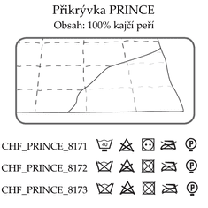 Ch. Fischbacher Přikrývka PRINCE 260 x 240 cm v hedvábí paisley