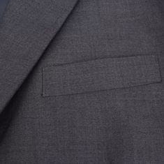 Greatstore Pánský dvoudílný business oblek šedý, vel. 56