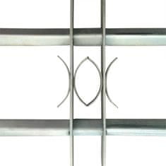 shumee Nastavitelná bezpečnostní okenní mříž se 2 příčlemi 700–1050 mm