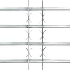 shumee Nastavitelná bezpečnostní okenní mříž se 4 příčlemi 1000–1500 mm