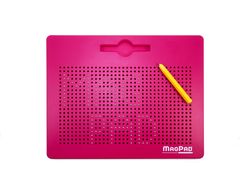 Magnetická kreslící tabulka Magpad Big 714 kuliček - Růžová