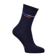 RS - dětské chlapecké bavlněné jednobarevné ponožky OXSOX 34133 3-pack, modrá, 27-30