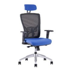Office Pro HALIA MESH SP - Kancelářská židle s podhlavníkem, modrá