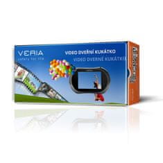 Veria Elektronické digitální dveřní videokukátko VERIA DDK 5084C CZ