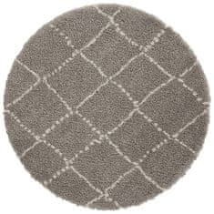 Mint Rugs AKCE: 160x160 (průměr) kruh cm Kusový koberec Allure 102752 Grey/Cream 160x160 (průměr) kruh