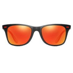 Dubery Columbia 1 sluneční brýle, Black / Orange