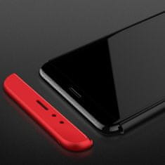 GKK 360 Full Body plastové pouzdro na Huawei Honor 7X, černé/červené