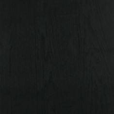 shumee Samolepící tapety na dveře 2 ks tmavé dřevo 210 x 90 cm PVC