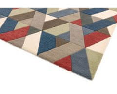Asiatic London AKCE: 120x170 cm Ručně všívaný kusový koberec Funk Chevron multi 120x170