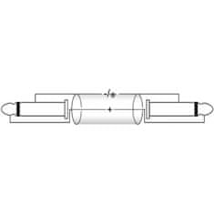 Omnitronic Kabel reproduktorový Jack 6,3 - Jack 6,3 mono, 2x 1,5 qmm, 1,5 m