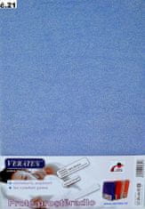 Veratex VERATEX Froté prostěradlo na masážní lůžko 60x190 lehátko (č.21-sv.modrá)