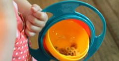 Nevyklopitelná miska pro děti Gyro bowl