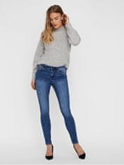 Vero Moda Dámské džíny VMTANYA Skinny Fit 10222531 Medium Blue Denim (Velikost XL/30)