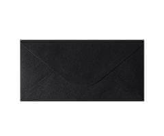 Galeria Papieru Obálky dl 10ks (150g/m2) perleťové černé,